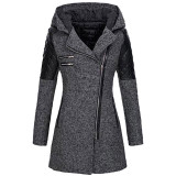 Modern Lady Hooded Coat