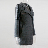 Modern Lady Hooded Coat