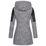 Modern Lady Hooded Coat