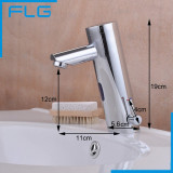 Motion Sensor Faucet  Automatic Hand Touchless Tap Hot Cold Mixer Bathroom Sink Infrared Faucet Mixer