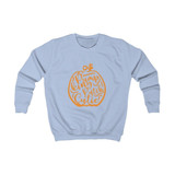 Pumpkin Pie Cutie Kids Sweatshirt