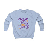 No Tricks Just Treats Kids Sweatshirt