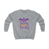 No Tricks Just Treats Kids Sweatshirt