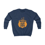 Trick Or Treat Caldron Kids Sweatshirt