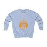 Trick Or Treat Caldron Kids Sweatshirt