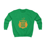 Trick Or Treat Caldron Kids Sweatshirt