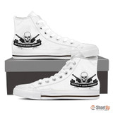 Protected By Second Amendment- Men's Canvas Shoes- Free Shipping