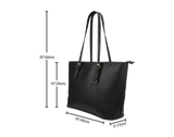 My Gun-Small Leather Tote Bag-Free Shipping