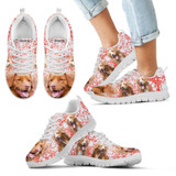 Nova Scotia Duck Tolling Retriever Print Running Shoes For Kids- Free Shipping