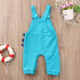 Kids Baby Boy Girl Overall Dinosaur