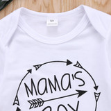 Baby Boy Jumpsuit Set Mama's Boy
