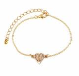 Bohemian Goddess 4 Piece Gold Glam Bracelet Set