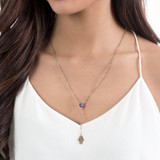 Mandala Hamsa Convertible Necklace