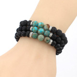 Lava Stone Essential Oil Diffuser Bracelet