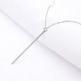 Simple Stick Pendant Necklace