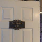 Haunted Mansion Cast Member Prop Sign/Plaque Replica