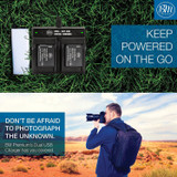BM Premium 2 SLB-10A Batteries and Dual Bay Battery Charger for Samsung EX2F, WB200, WB250F, WB2100, WB500, WB550, WB750, WB800F, WB850, WB850F Camera