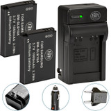 BM Premium 2 SLB-10A Batteries and Charger for Samsung SL105, SL202, SL203, SL310, SL310W, SL420, SL502, SL620, SL720, SL820 TL9, WB150, WB150F Camera