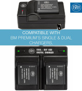 BM Premium 2 DMW-BLH7 Batteries for Panasonic Lumix DC-GX850, DMC-LX10, DMC-LX15, DMC-GM1, DMC-GM1K, DMC-GM1KA, DMC-GM1KS, DMC-GM5, DMC-GM5KK Cameras