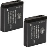 BM Premium 2 DMW-BLH7 Batteries for Panasonic Lumix DC-GX850, DMC-LX10, DMC-LX15, DMC-GM1, DMC-GM1K, DMC-GM1KA, DMC-GM1KS, DMC-GM5, DMC-GM5KK Cameras