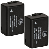 BM Premium 2 DMW-BMB9 Batteries for Panasonic Lumix DC-FZ80, DMC-FZ40K, DMC-FZ45K, DMC-FZ47K, DMC-FZ48K, DMC-FZ60 DMC-FZ70 DMC-FZ100 DMC-FZ150 Cameras