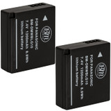 BM 2 DMW-BLG10 Batteries for Panasonic Lumix DC-ZS80 DC-GX9 DC-LX100 II DC-ZS200 DC-ZS70 DMC-GX80 DMC-GX85 DMC-ZS60 ZS100 GF6 GX7K LX100K Cameras