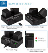 BM 2 BP-820 Batteries and Dual Charger for Canon VIXIA GX10 HF G21 HFG30 HFG40 HF G50 HF G60 XA10 XA11 XA15 XA20 XA25 XA40 XA45 XA50 XA55 Camcorders