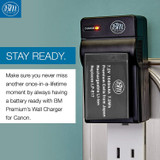 BM Premium LP-E17 Battery and Charger for Canon EOS M6 Mark II, SL2, SL3, EOS RP, EOS M3, EOS M5, EOS M6, EOS Rebel T6i, T6s, T7i, T8i Cameras