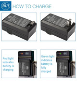 BM Premium LP-E17 Battery and Charger for Canon EOS M6 Mark II, SL2, SL3, EOS RP, EOS M3, EOS M5, EOS M6, EOS Rebel T6i, T6s, T7i, T8i Cameras