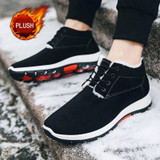 Coslony men boots winter shoes for men warm Comfortable Boots Ankle boots plush Cotton Shoes sneakers men velvet Ankle boots