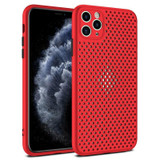 Hollow Cooling  Phone Case Back Cover For iPhone 11 Pro Max Breathable Soft Case For iPhone X XS Max XR SE2 9 8 7 6 6S Plus Case