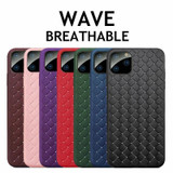 Breathable Mesh Case For iPhone 11 Pro Max XS 6 6S 7 8 Plus X XR Leather TPU Weaving BV Grid Cover iPhone11 Silicone Funda Shell
