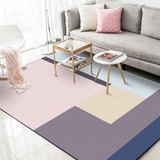 Pink Blue Grey Geometric Large Area Rugs and Carpet Nordic Simple Carpets for Living Room Bedroom Bedside Sofa Floor Mats Tapete