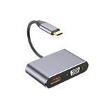 4 in 1 USB C HDMI Type c to HDMI 4K Adapter VGA USB3.0 Audio video Converter PD for Macbook pro Huawei Mate 30 Pro Mobile Phone