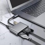 4 in 1 USB C HDMI Type c to HDMI 4K Adapter VGA USB3.0 Audio video Converter PD for Macbook pro Huawei Mate 30 Pro Mobile Phone