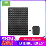 Seagate Portable 1TB HDD 2.5" External Hard Drive 1TB/2TB/4TB USB 3.0 Black Hard Disk for Computer Laptop Disco Duro Externo