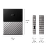 Original WD My Passport Ultra 1TB 2TB 4TB 5TB External Hard Drive USB 3.0 HDD Encryption Harddisk Storage Device