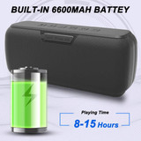 50W bluetooth Speaker Column Soundbar Portable bluetooth 5.0 IPX5 Waterproof TWS Heavy Bass Loundspeaker Subwoofer Boomboxes