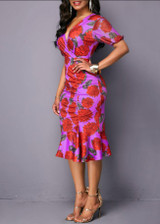 African Women Clothing Dashiki Fashion Dress Succunct 2019 African Tranditional Print Dashiki Dress For Women