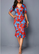 African Women Clothing Dashiki Fashion Dress Succunct 2019 African Tranditional Print Dashiki Dress For Women African Women Clothing Dashiki Fashion Dress Succunct 2019 African Tranditional Print Dashiki Dress For Women