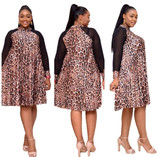 2019 Leopard African Dresses For Women African Clothes Africa Dress Dashiki Ladies Clothing Ankara Africa Dress 2019 Leopard African Dresses For Women African Clothes Africa Dress Dashiki Ladies Clothing Ankara Africa Dress