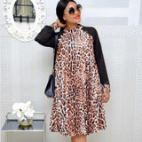 2019 Leopard African Dresses For Women African Clothes Africa Dress Dashiki Ladies Clothing Ankara Africa Dress 2019 Leopard African Dresses For Women African Clothes Africa Dress Dashiki Ladies Clothing Ankara Africa Dress
