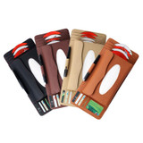 IKSNAIL Multifunction Car Sun Visor Holder Tissue Box CD Storage Organizer Car Styling Card Pen Bill Wallet Interior Pouch Clip