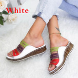 SHUJN Women's Summer Open Toe Comfy Sandals Soft Premium Orthopedic Low Heels Walking Sandals Drop Shipping Toe Corrector Cusion