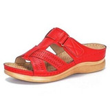 SHUJN Women's Summer Open Toe Comfy Sandals Soft Premium Orthopedic Low Heels Walking Sandals Drop Shipping Toe Corrector Cusion