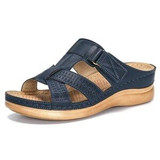 SHUJN Women's Summer Open Toe Comfy Sandals Soft Premium Orthopedic Low Heels Walking Sandals Drop Shipping Toe Corrector Cusion