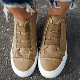 Women Vulcanized Shoes 2020 Spring Slip On Ladies Sneakers Comfortable Flat Outdoor Female Casual Shoes flat dropshipping