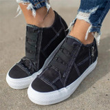 Women Vulcanized Shoes 2020 Spring Slip On Ladies Sneakers Comfortable Flat Outdoor Female Casual Shoes flat dropshipping