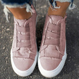 Women Vulcanized Shoes 2020 Spring Slip On Ladies Sneakers Comfortable Flat Outdoor Female Casual Shoes flat dropshipping