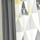 Nordic Style Window Curtain Finished Bedroom Blackout Curtain Living Room Modern Curtains For Rideaux Chambre